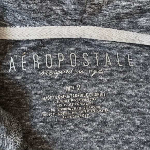 grey zip up - Picture 3 of 3